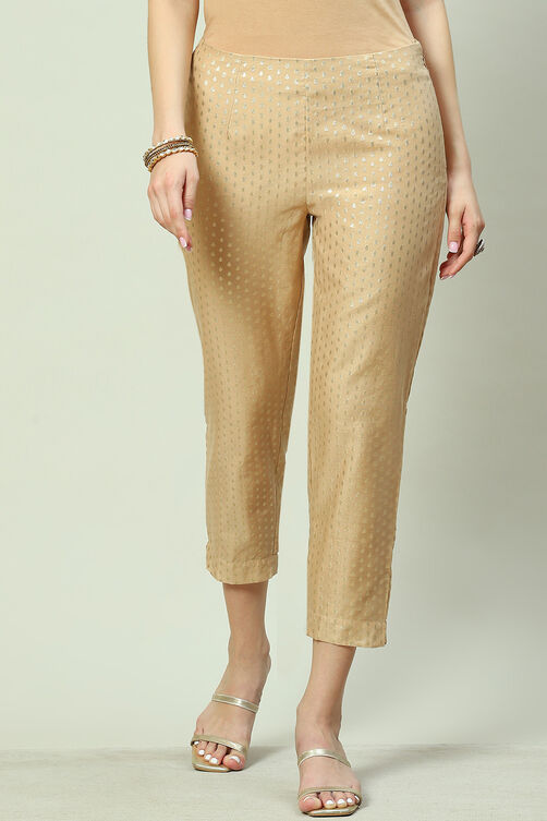 Black Polycotton Pants image number 0