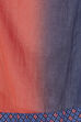 Navy Blue And Red Cotton Solid Dupatta image number 2