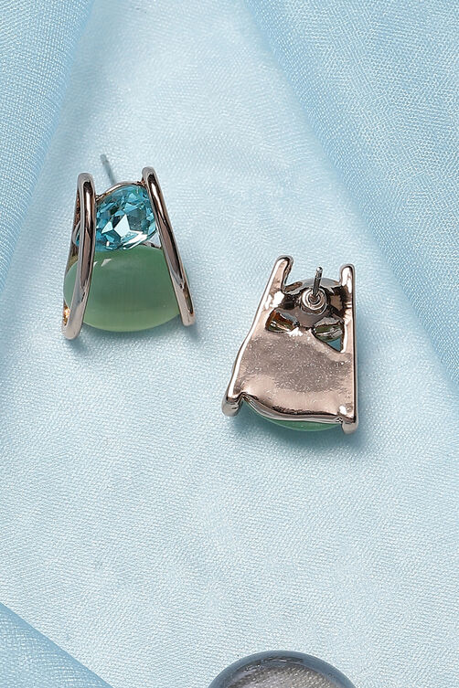 Blue And Green Earrings image number 2