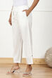 Black Cotton Solid Pants image number 2