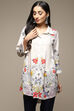 Off White LIVA Printed Shirt