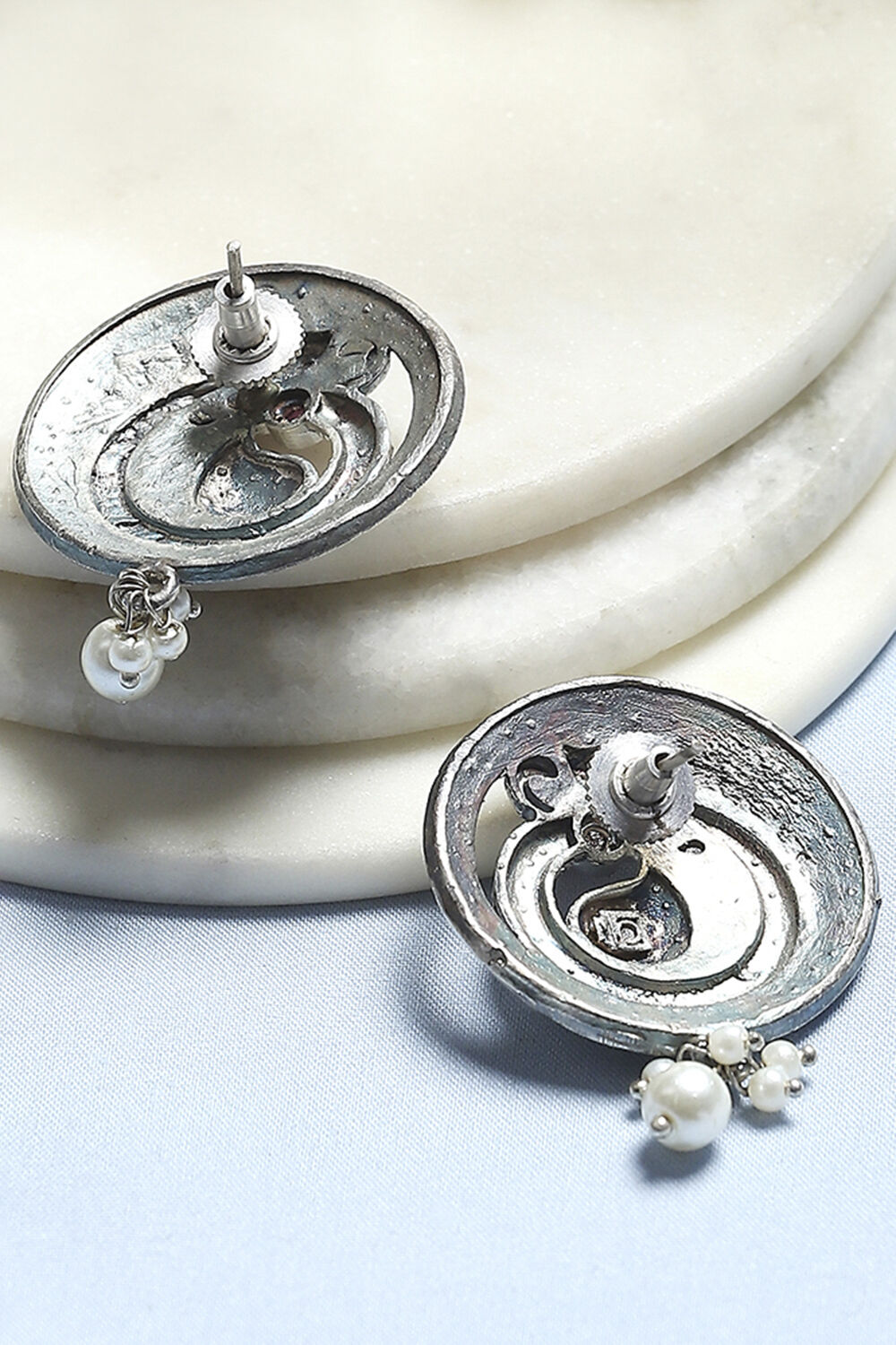 Oxidised Brass Studs image number 2