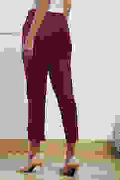 Towny Port Cotton Blend Narrow Pants image number 5