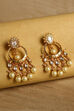 Gold Festive Earrings image number 0