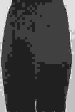 Black Cotton Blend Churidar image number 1