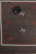 Off-White-Red Flex Hand Block Print Unstitched Suit Set image number 3
