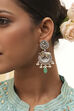 Green Stone Earrings image number 1
