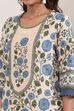 Blue Cotton Straight Kurta image number 1