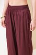 Brown Viscose Blend Straight Kurta Pants Set image number 2