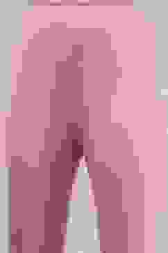 Light Pink Cotton Printed Anarkali Suit Set image number 2