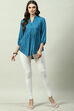 White Cotton Blend Solid Churidar image number 5