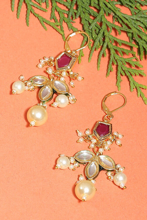 Red Earrings image number 1