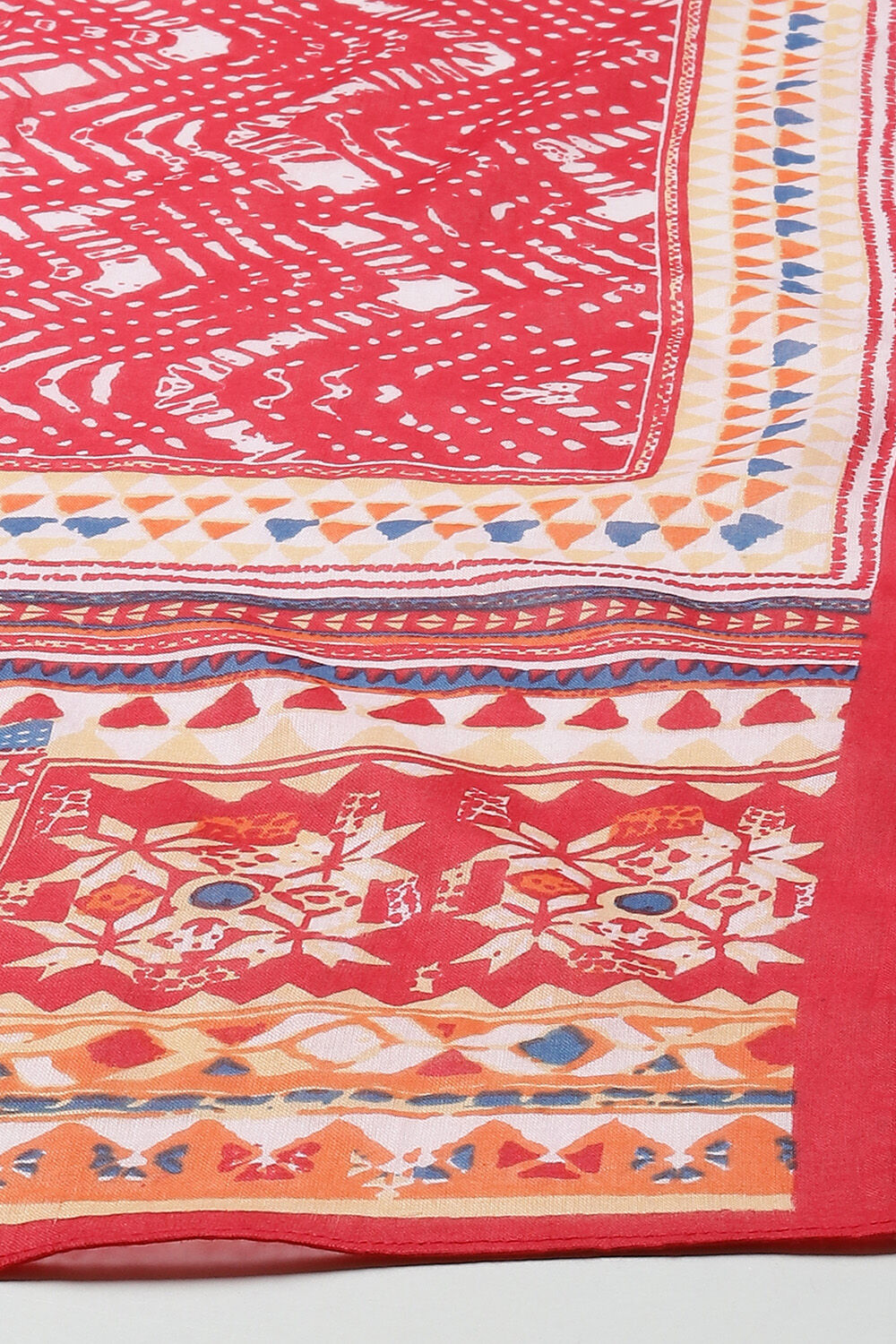 Blue Solid Cotton Straight Kurta Palazzo Suit Set image number 2