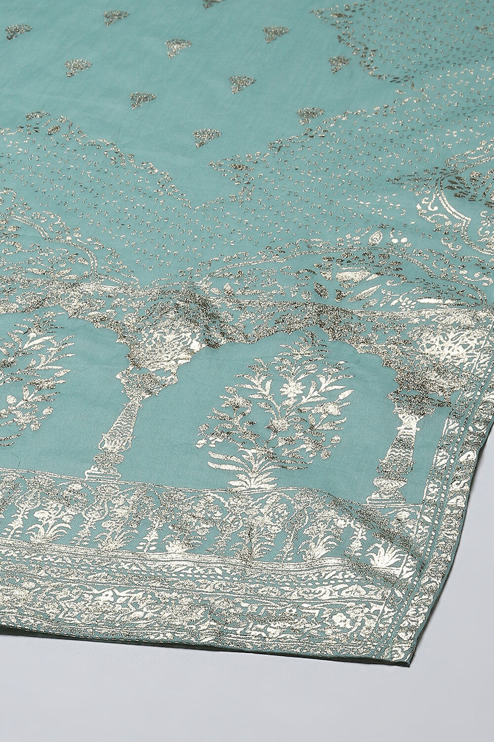 Pink Cotton Straight Kurta Regular Pant Suit Set image number 3