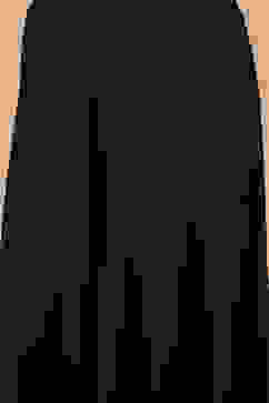 Black Poly Georgette Fitted Embroidered Fusion Set image number 7