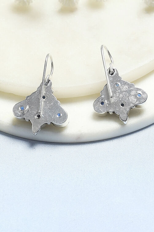 Navy Brass Drop & Danglers image number 2