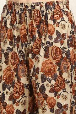 Grey Cotton Printed Unstitched Suit Set image number 3
