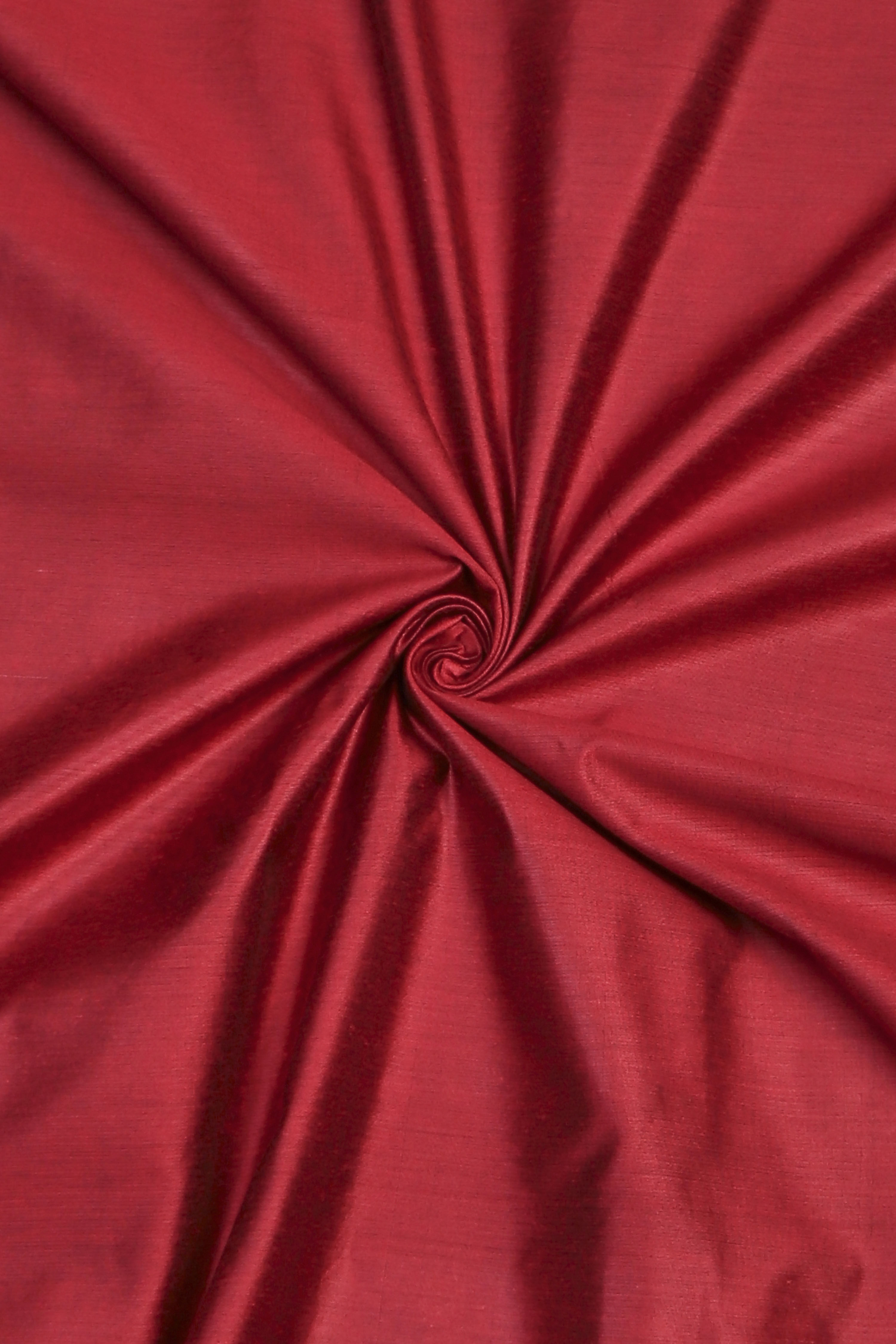 Red Cotton Unstitched Suit Set image number 2