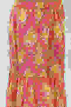 Pink Cotton Printed Gathered Suit Set image number 2