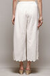 Natural Cotton Relaxed Palazzo image number 4