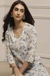 Cream Cotton Kurta