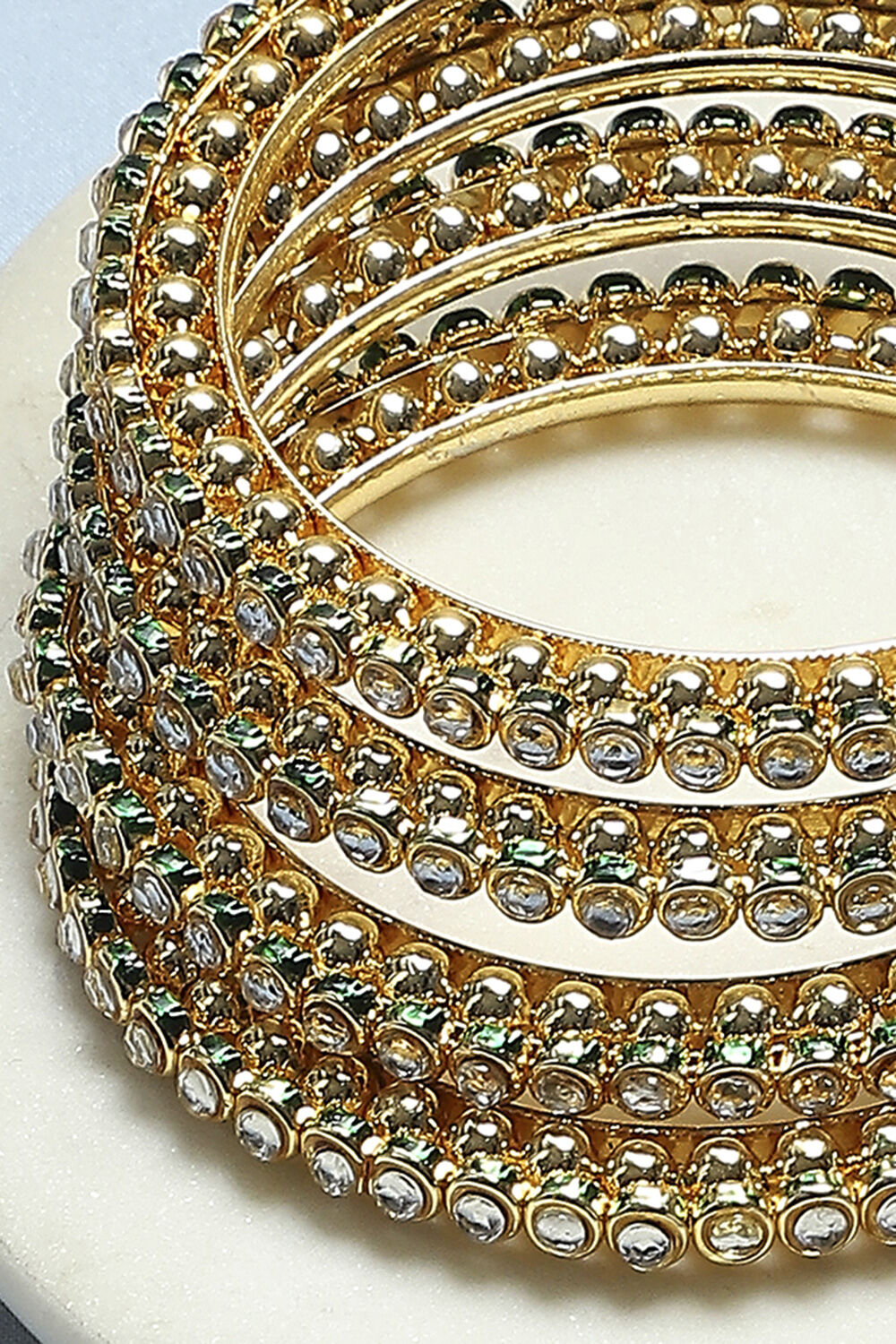 Green Alloy Bangle image number 2