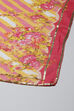 Yellow Cotton Straight Kurta Salwar Suit Set image number 3