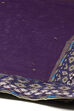 Indigo Cotton Anarkali Kurta Palazzo Suit Set image number 3