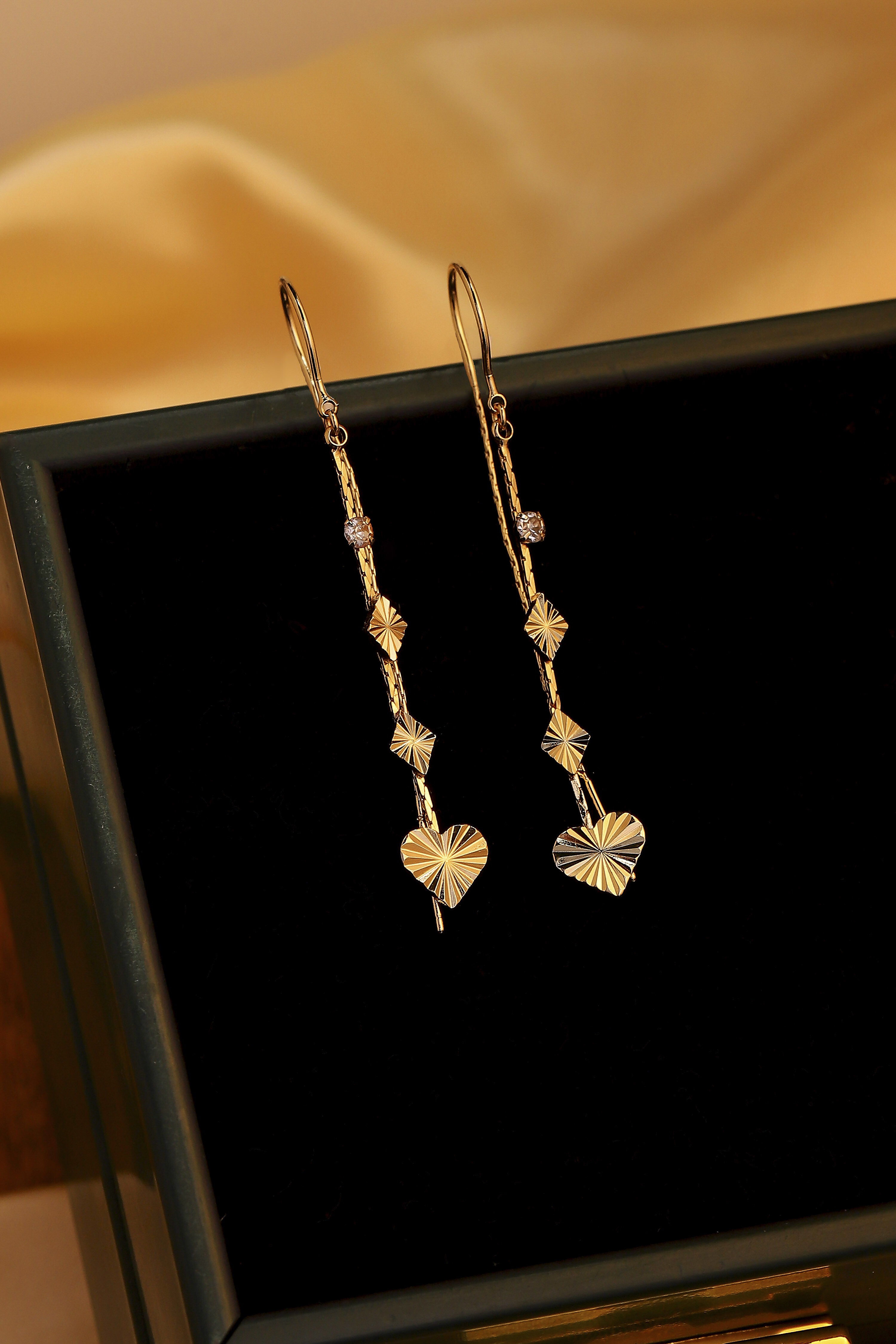 Gold Brass Drop & Danglers image number 0