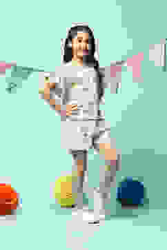 Off White Cotton Straight 2 Piece Set image number 5