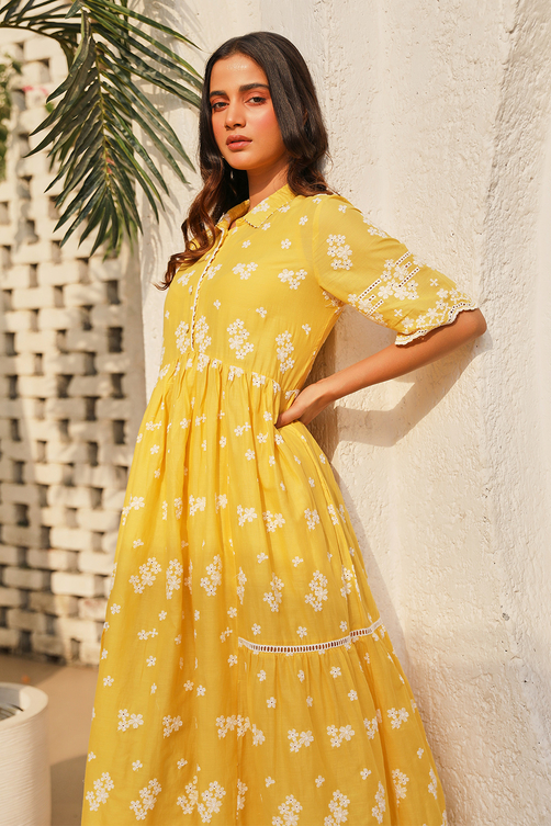 Womens Dresses Warehouse Dress Yellow Buy Yellow Cotton Embroidered Tiered Dress Online At Biba India Womens Dresses Warehouse Dress Yellow Buy Yellow Cotton Embroidered Tiered Dress Online At Biba India