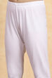 Green Cotton Tiered Solid Suit Set image number 2