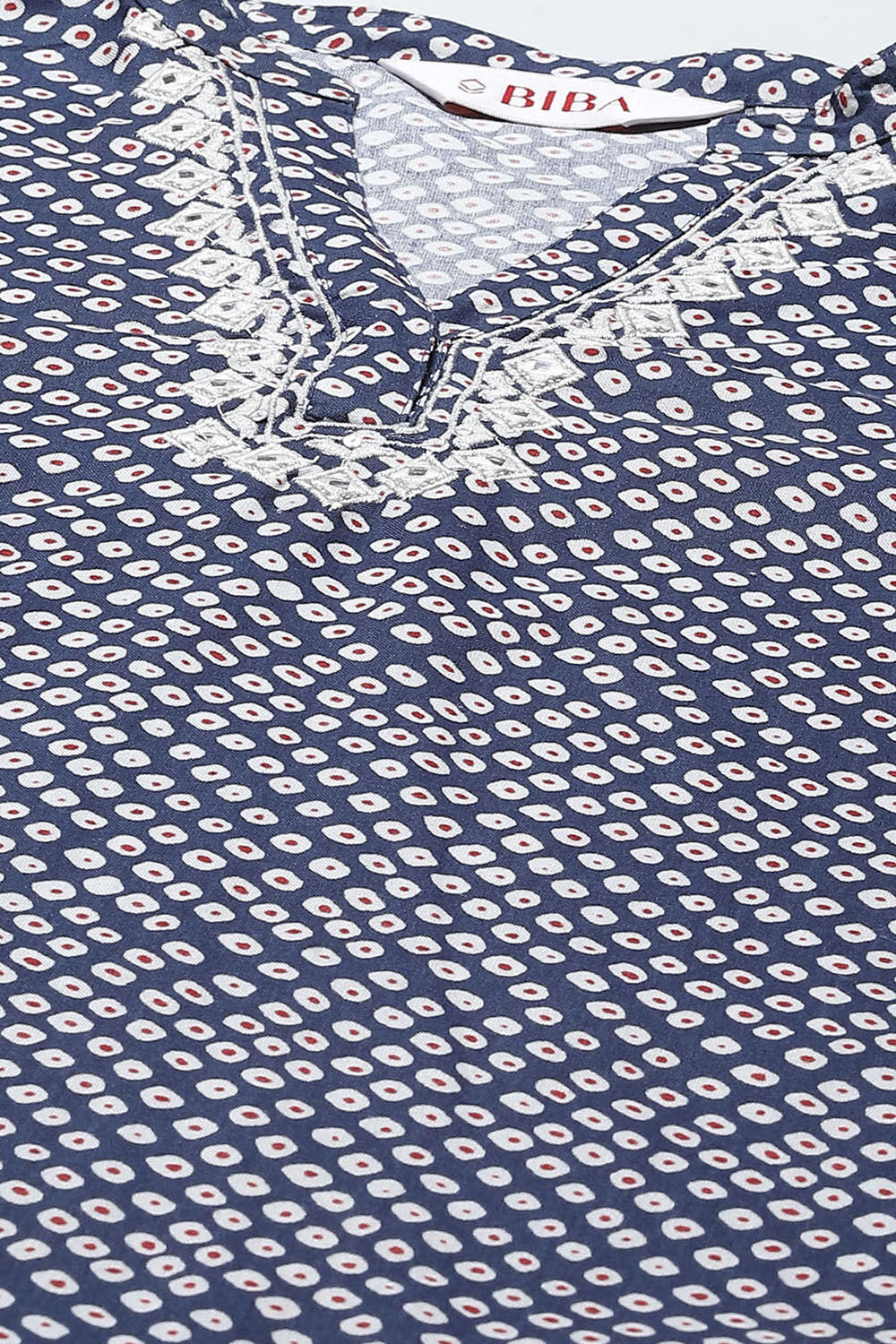 Red Modal Straight Kurta Cross Yoke Salwar Suit Set image number 1