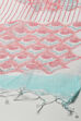 Blue Green Cotton Blend Unstitched Suit set image number 4