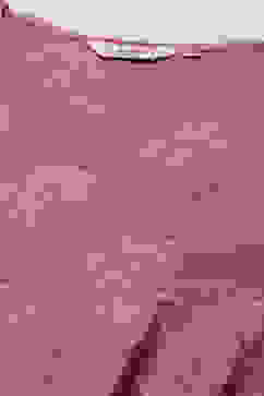 Onion Pink Cotton Printed Kurta Dress image number 1