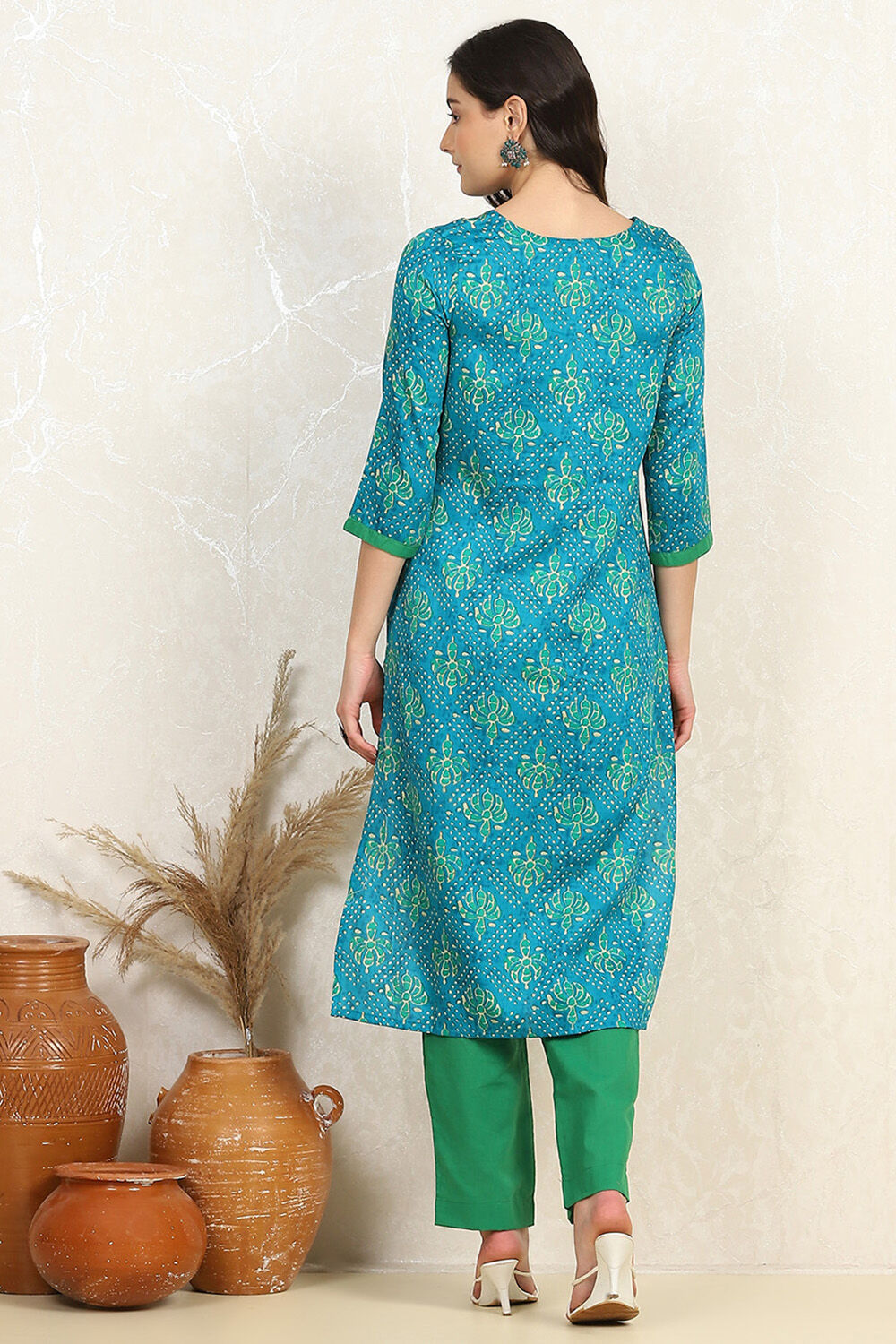 Rama Cotton Digital Print Unstitched Suit Set image number 1