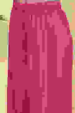 Pink Polyester Solid Kalidar Suit Set image number 2