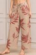 Red Viscose Rayon Printed Straight Suit Set image number 2
