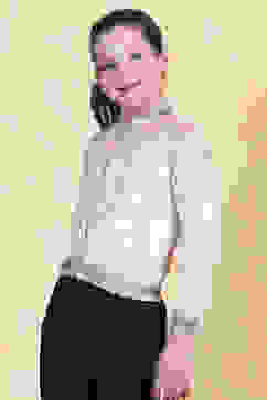 Pink Polyester Jacket image number 2