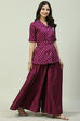 Black Cotton Straight 2 Piece Set image number 3