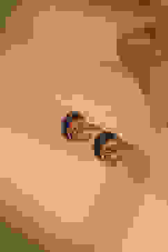 Blue Brass Studs image number 0