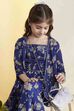 Blue Polyester Straight Suit Set image number 1
