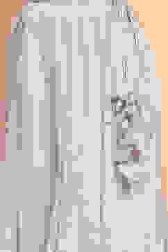 Powder Blue Solid A-Line Suit Set image number 2