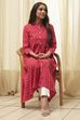 Marron Cotton Short Yarndyed Kurti image number 0