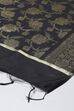 Black  Yarndyed Dupatta image number 1