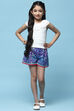 Pink Sleeveless Top With Schiffli Lace Detail image number 0