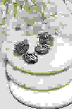 Multi-coloured Oxidised Navratan Jhumkas image number 2