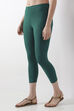 Camel Cotton Lycra Leggings image number 2