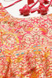 Teal Cotton Anarkali Kurta Churidar Suit Set image number 1