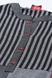 Black Straight Cotton Fusion Wear 2 Piece Set image number 1
